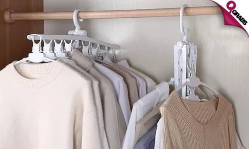 8-in-1 Space Saving Hanger!